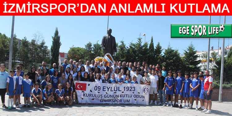 İZMİRSPOR, 99., İZMİR’İN İSE 100.CÜ YAŞINI KUTLADI