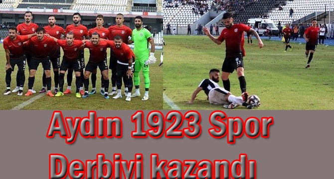 Aydın 1923 Derbiyi kazandı