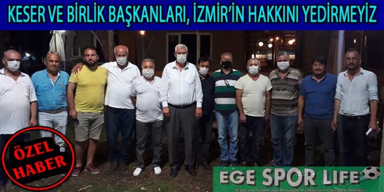 MURAT KESER VE BİRLİK BAŞKANLARI; AMATÖR KULÜPLERİMİZİN YANINDAYIZ