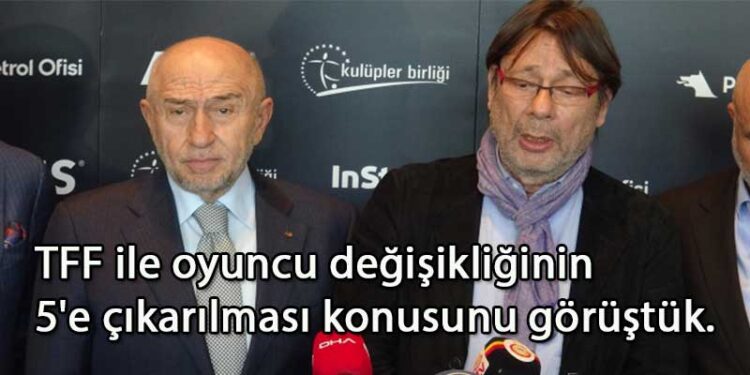 OYUNCU DEĞİŞİKLİĞİ SAYISI 5’Mİ OLACAK