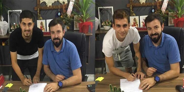 BERGAMA’DA BATUHAN VE MUSTAFA İMZALADI