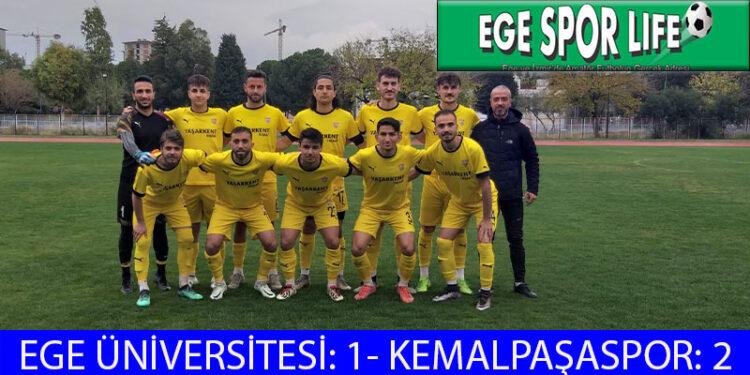 KEMALPAŞASPOR, DEPLASMANDAN MUTLU DÖNDÜ