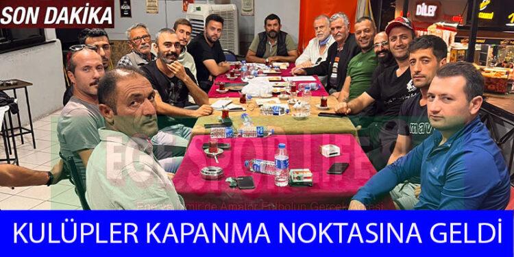 ÇİĞLi KULÜPLER BİRLİĞİNDEN EYLEM KARARI