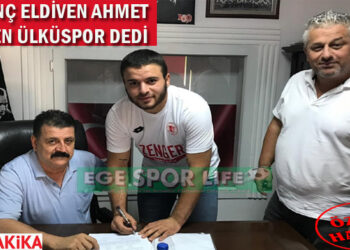 GENÇ ELDİVEN AHMET,YENİDEN ÜLKÜSPOR DEDİ