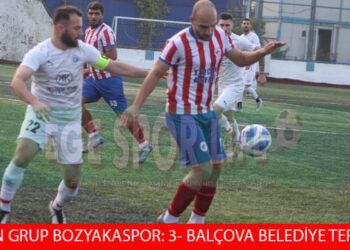 TEZCAN GRUP BOZYAKA, BALÇOVA’DAN 3 PUANI 3 GOLLE ALDI