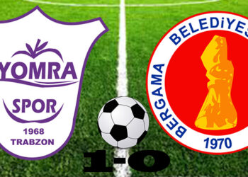 Yomraspor: 1 – Bergama Belediyespor: 0