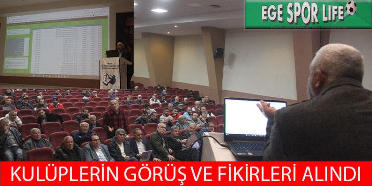 1.AMATÖR, U15 VE 17 TEKNİK TOPLANTISI YAPILDI