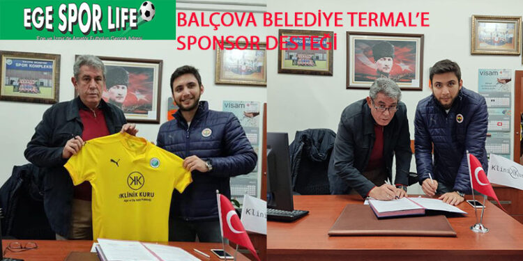 BALÇOVA BELEDİYE TERMAL’E SPONSOR DESTEĞİ