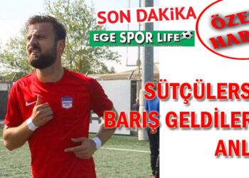 SÜTÇÜLERSPOR, BARIŞ GELDİLER İLE ANLAŞTI