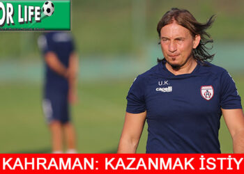 UFUK KAHRAMAN: SAKARYASPOR MAÇININ TELAFİSİNİ YAPMAK İSTİYORUZ