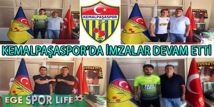 KEMALPAŞASPOR’DA İMZALAR DEVAM ETTİ