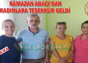 Ramazan Abacı’dan Kadınlara Teşekkür Geldi