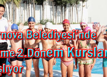 Bornova Belediyesi’nde Yüzme 2.Dönem Kursları Başlıyor