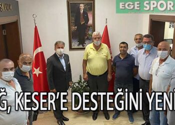 MURAT KESER’DEN BAŞKAN İDUĞ’A ZİYARET