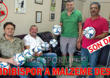 Çamdibispor’a Malzeme Desteği