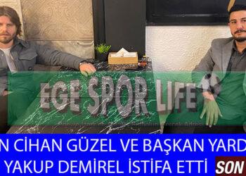 ÇAMDİBİ ALTINOK’TA İSTİFA DEPREMİ