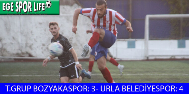 URLA BELEDİYESPOR, BOZYAKA DEPLASMANINDAN 3 PUANLA DÖNDÜ