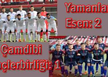Yamanlar Esen: 2- Çamdibi Gençlerbirliği: 1