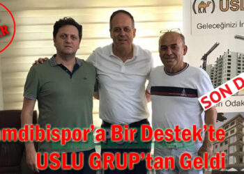 Çamdibispor’a Bir Destek’te USLU GRUP’tan Geldi