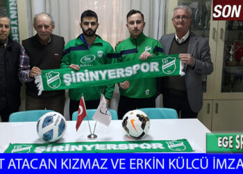 ŞİRİNYERSPOR’DA AHMET VE ERKİN’DE TAMAM