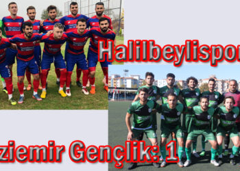 Halilbeylispor: 2- Gaziemir Gençlik: 1