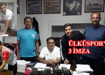 ÜLKÜSPOR’DAN 3 İMZA