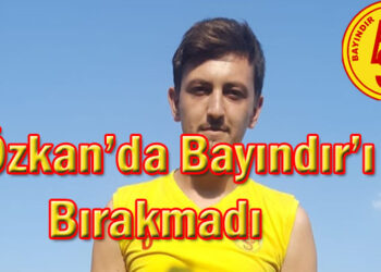Özkan’da Bayındır’ı Bırakmadı