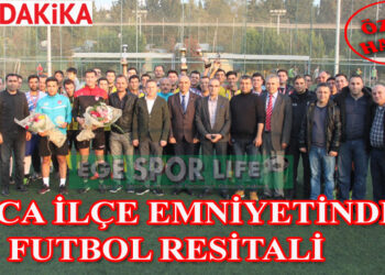 BUCA İLÇE EMNİYETİNDEN FUTBOL RESİTALİ
