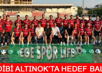 ÇAMDİBİ ALTINOK, TOP BAŞI YAPTI
