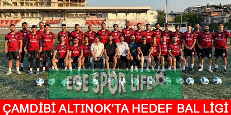 ÇAMDİBİ ALTINOK, TOP BAŞI YAPTI