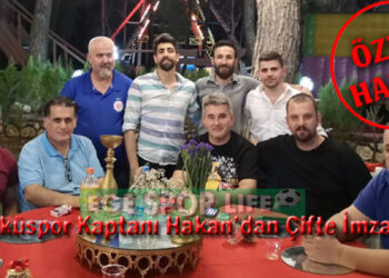 Ülküspor Kaptanı Hakan’dan Çifte İmza