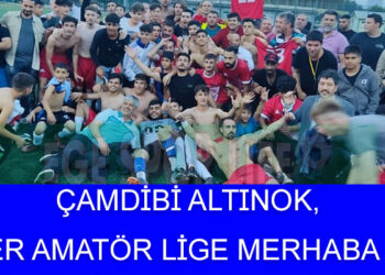 ÇAMDİBİ ALTINOK, SÜPER AMATÖR LİGE MERHABA DEDİ