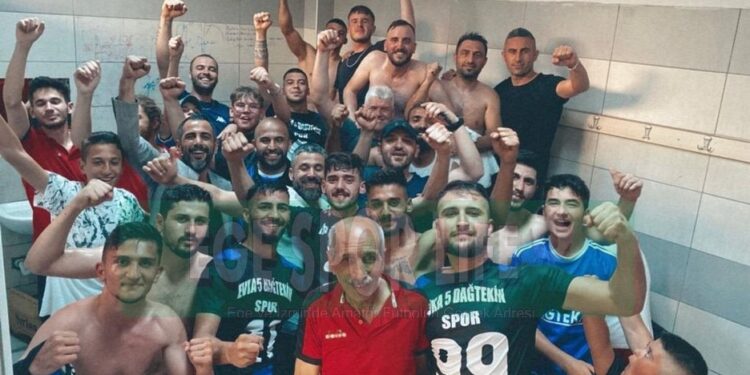 EVKA 5 DAĞTEKİN ŞAMPİYONLUK SEVİNCİ YAŞADI