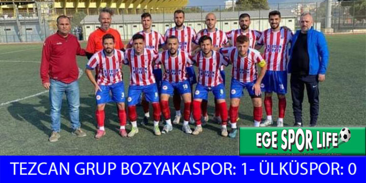TEZCAN GRUP BOZYAKA, 3 PUANI TEK GOLLE KAPTI