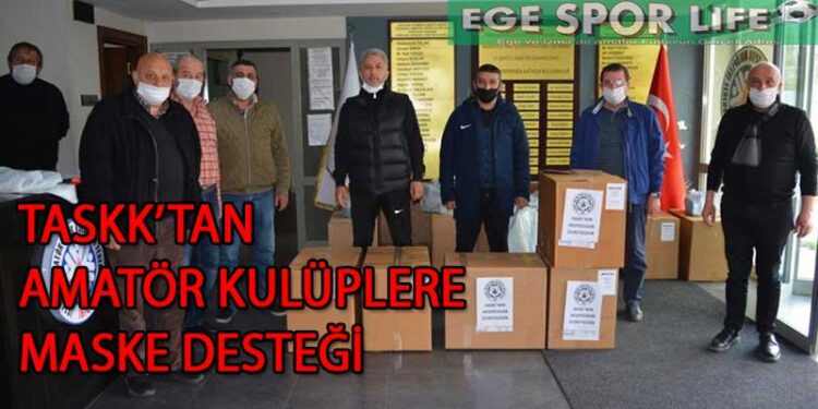 TASKK’TAN AMATÖR KULÜPLERE MASKE DESTEĞİ
