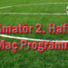 1.Amatör 2. Hafta Maç Programı