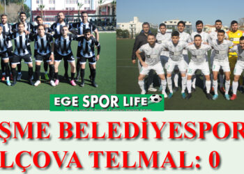 ÇEŞME BELEDİYESPOR: 2- BALÇOVA TELMAL: 0