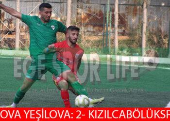 BORNOVA YEŞİLOVA, KIZILCABÖLÜKSPOR’U AFFETMEDİ
