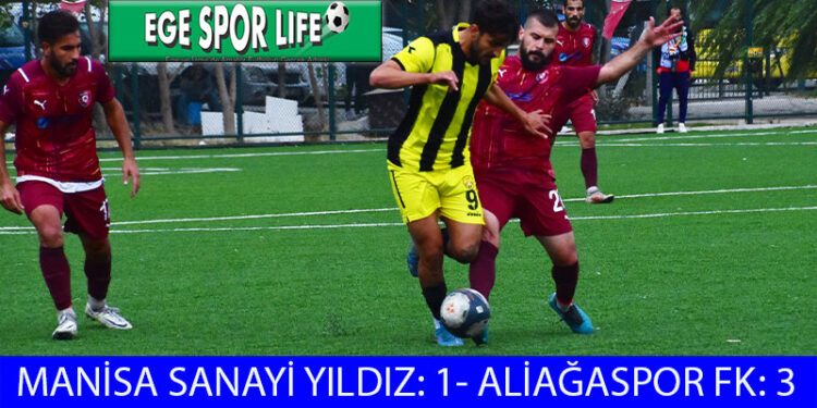 ALİAĞASPOR FK, ZİRVE YARIŞINI BIRAKMIYOR