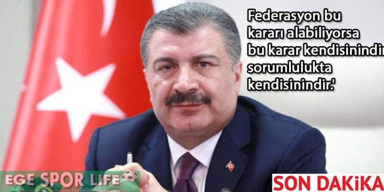 BAKAN KOCA, SORUMLULUK FEDERASYONUNDUR