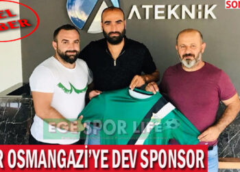 İZMİR OSMANGAZİ’YE DEV SPONSOR