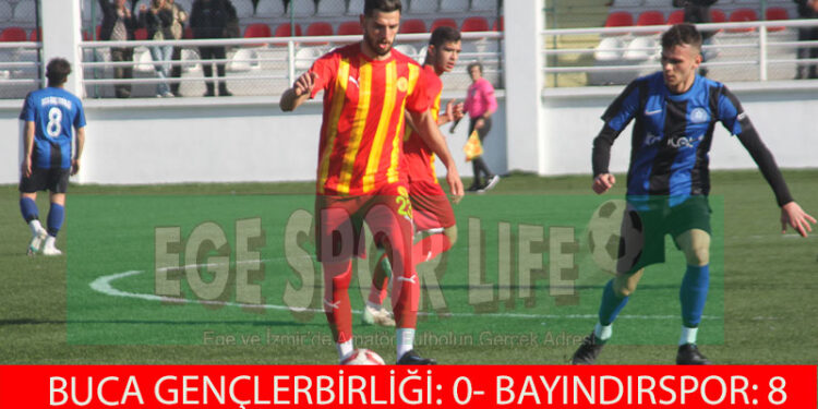BUCA GENÇLERBİRLİĞİ, ŞAMPİYON BAYINDIR’A DİRENEMEDİ VE BİR ALT LİGE DÜŞTÜ
