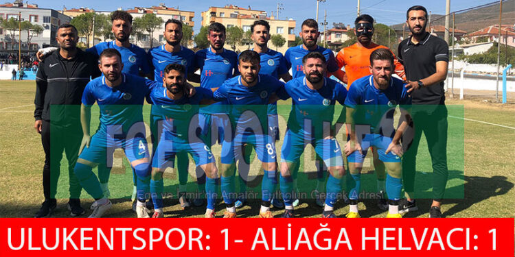 ULUKENT, EVİNDE ALİAĞA HELVACI’YA PUAN KAPTIRDI