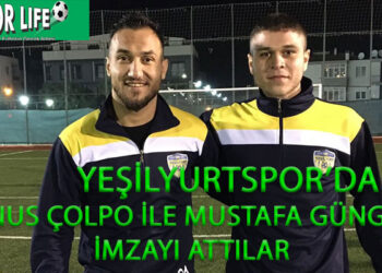 YEŞİLYURTSPOR, YUNUS ÇOLPO İLE MUSTAFA GÜNGÖR’E İMZA ATTIRDI