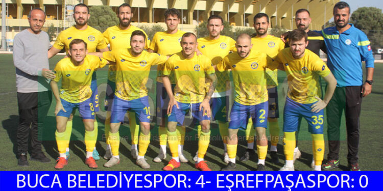BUCA BELEDİYESPOR, YARIŞTA BENDE VARIM DEDİ