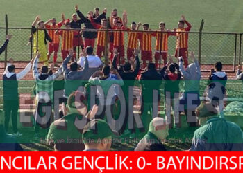 BAYINDIRSPOR, ŞAMPİYONLUĞUNU İLAN ETTİ