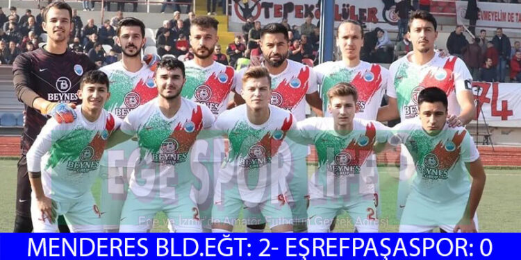 MENDERES BLD.EĞT, ŞAMPİYONLUK YOLUNDA ISRARINI SÜRDÜRDÜ