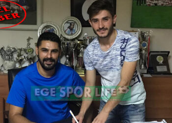 İŞÇİEVLERİ’NDE AHMET BEYAZİT’DE İMZALADI