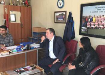 Levent Piriştina’dan İşçievlerispor’a Ziyaret