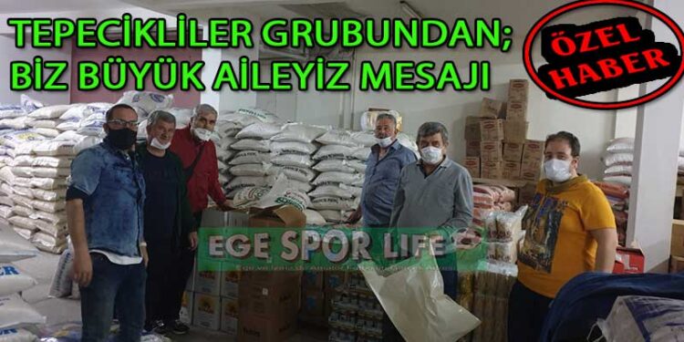 TEPECİKLİLER GRUBUNDAN; BİZ BÜYÜK AİLEYİZ MESAJI